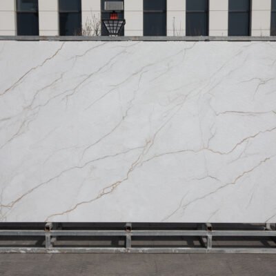 Amasia Keramiek Bij Natuursteen Slab