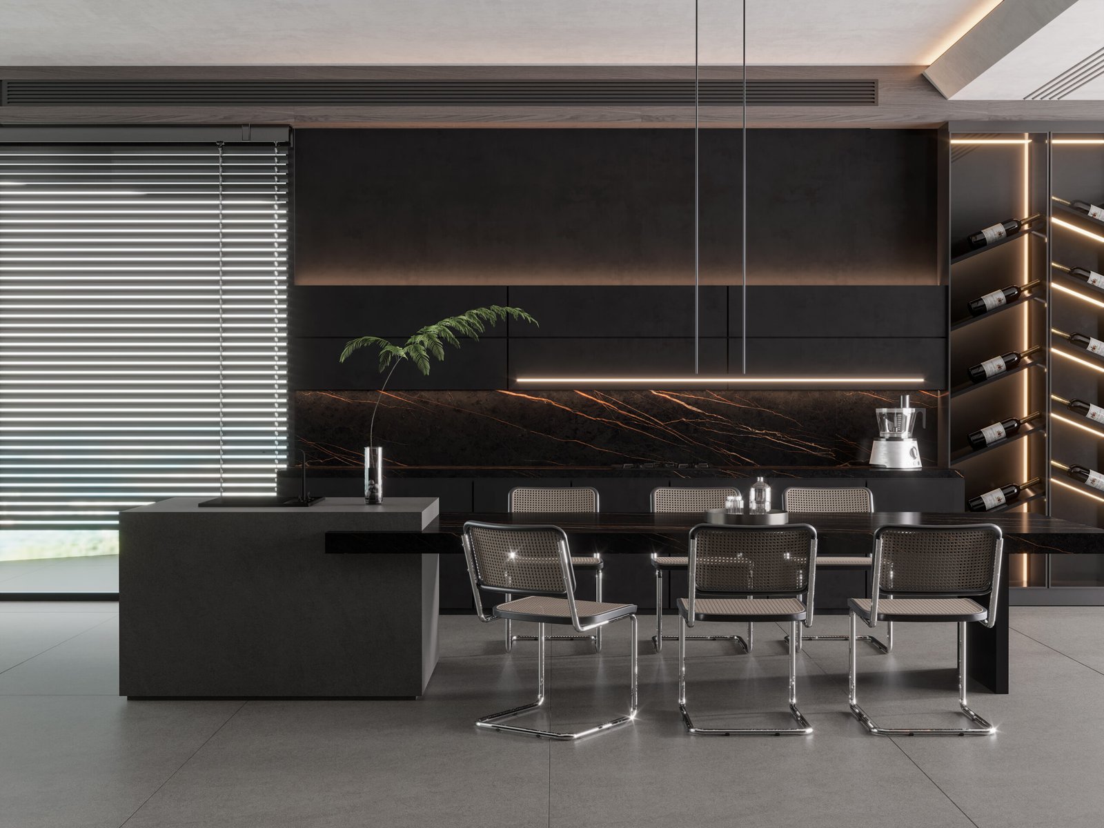 Laurent Gold Keramiek Bij Natuursteen Slab