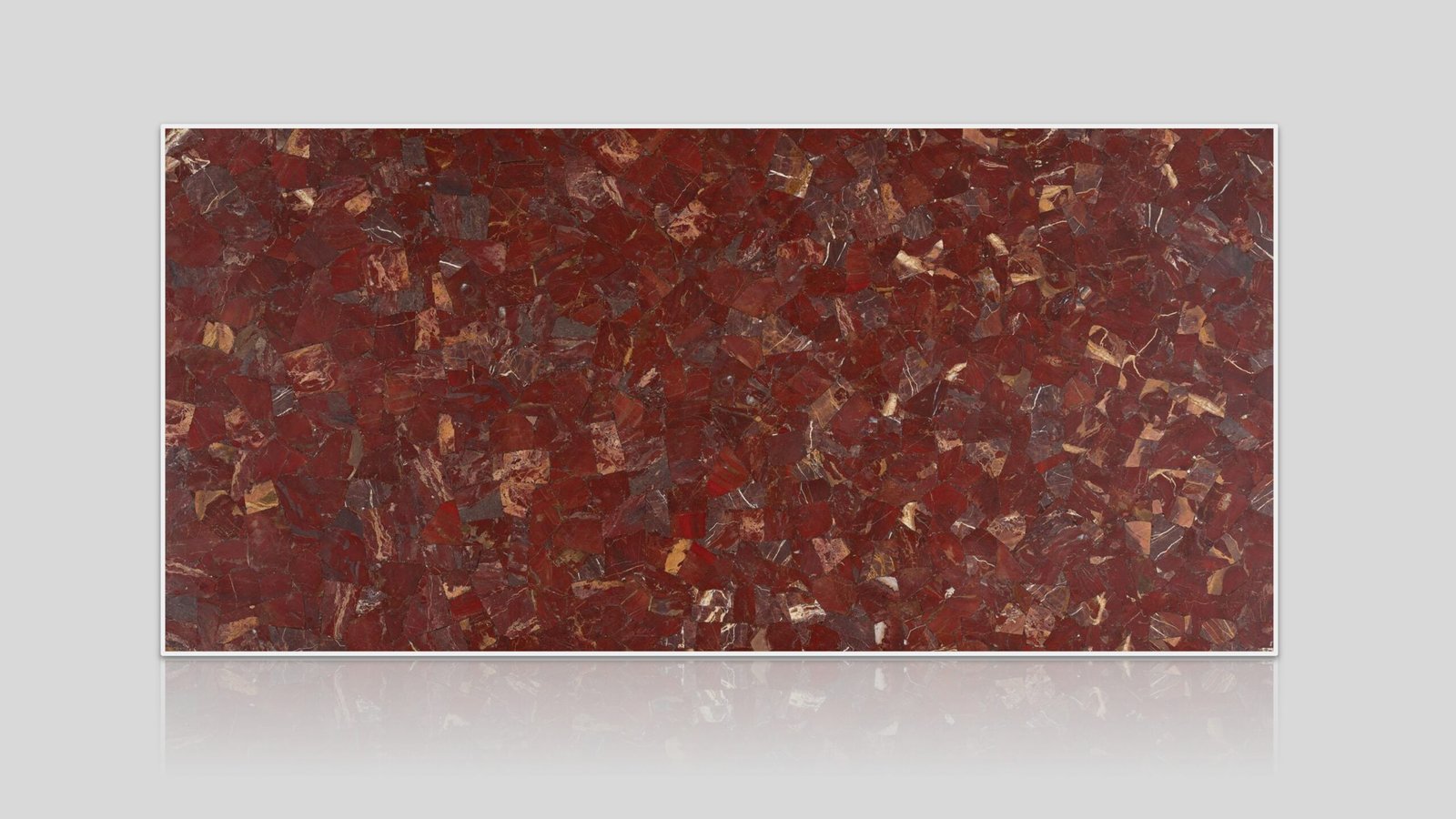 Red Jasper Semi-Precious Stone Slab