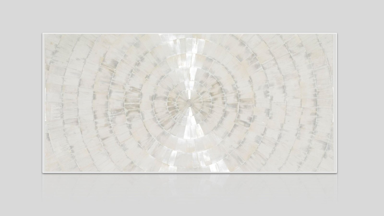 Selenite Sunburst Semi-Precious Stone Slab
